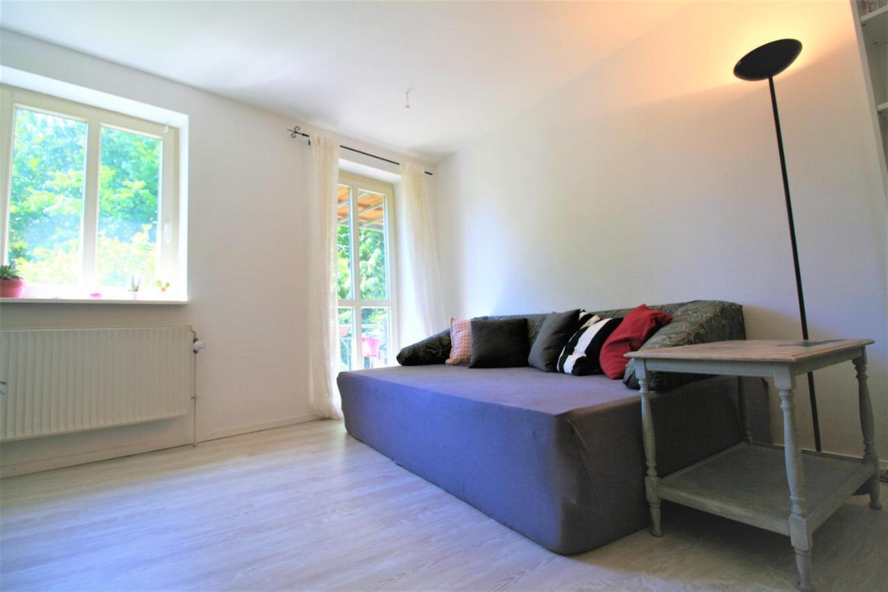 Zentrale Ferienwohnung „Treibholz“ Im Sonnenblumenhaus Flensburgo Exterior foto